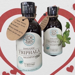 Doganic  แชมพูสำหรับสัตว์เลี้ยงสูตรสมุนไพร "ตรีผลา" "Triphala" Plus+ Shampoo (250 ml)