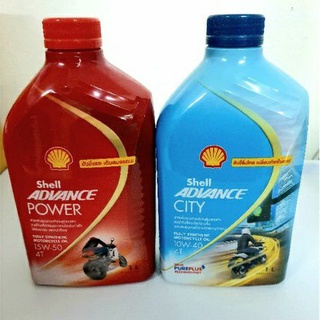 น้ำมันเครื่อง สังเคราะห์100 shell Advance City, Advance Power