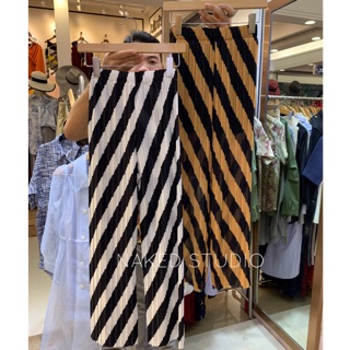 Stripe Away Pleat Pants