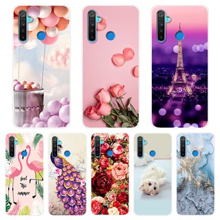 เคสโทรศัพท์ แบบ Tpu นิ่ม พิมพ์ลาย ป้องกันรอย สําหรับ Realme Narzo 10 Realme 6I 5I 5 5 Pro 3 Realme 6 6 Pro