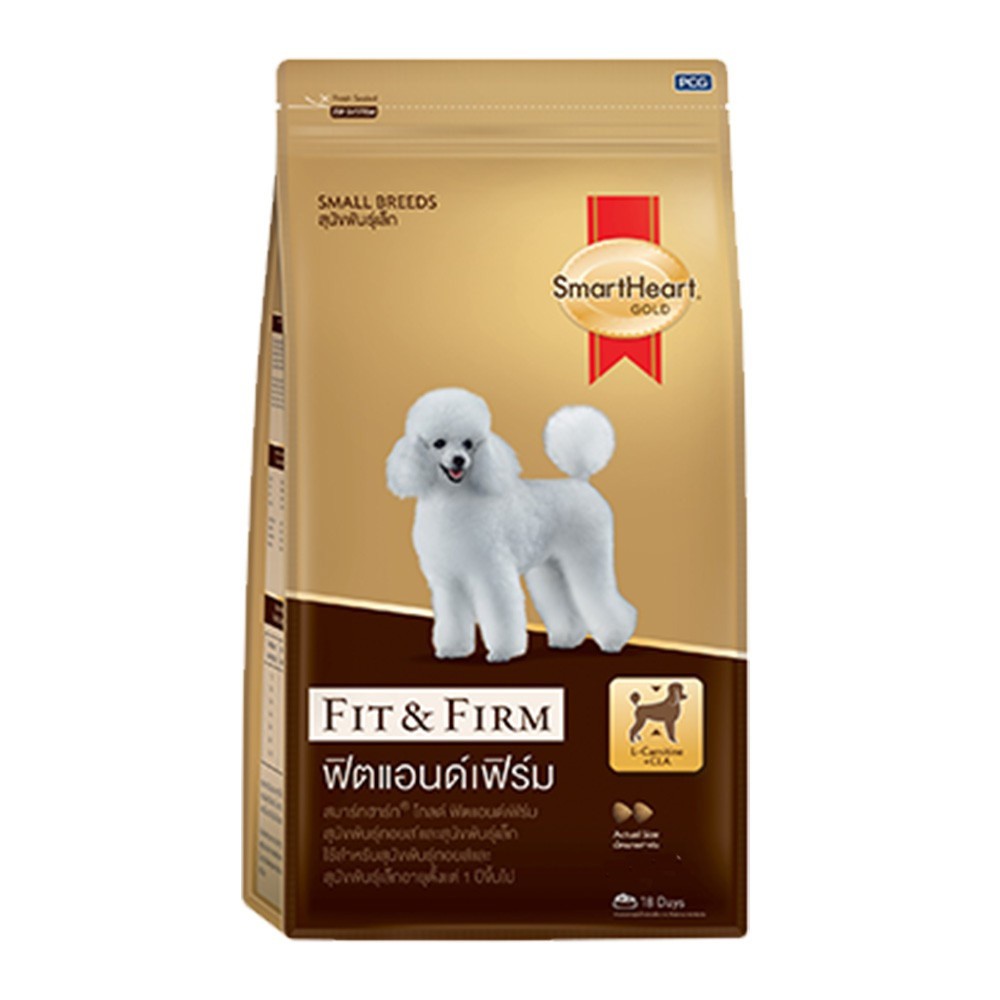 SmartHeart Gold Fit & Firm สำหรับสุนัขโตพันธุ์เล็ก 1.5 กก
