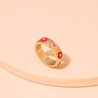 แหวนลายดอกไม้ flower pattern ring