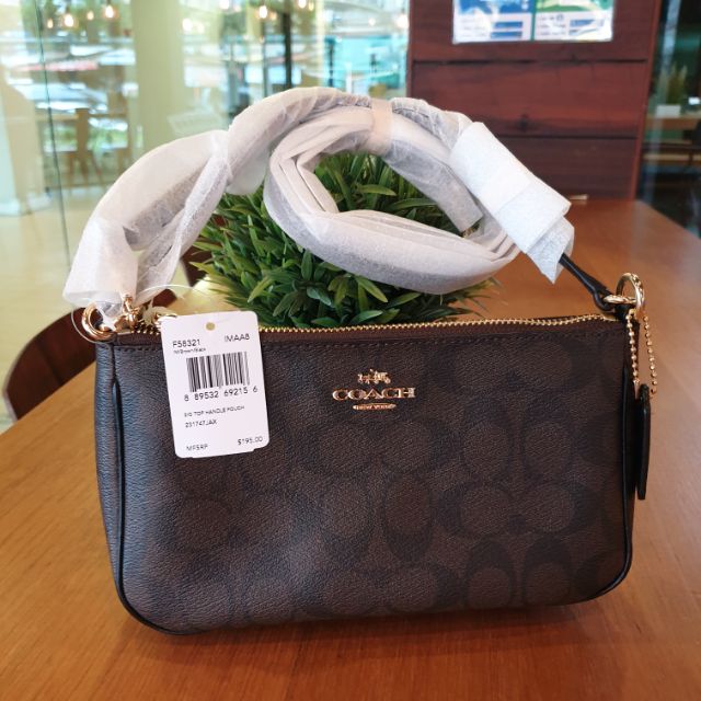 Coach F58321 pouch crossbody แท้ 💯