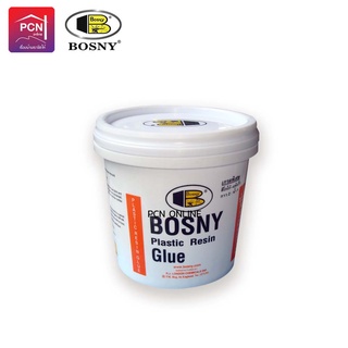 BOSNY กาวผง สำหรับ งานไม้ บอสนี่  Plastic Resin Glue 450 กรัม