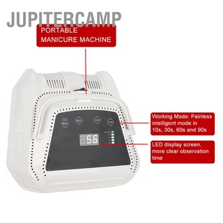 Jupitercamp 72W ไฟบ่มเล็บเจล จอแสดงผล Led ดิจิทัล แบบชาร์จไฟได้