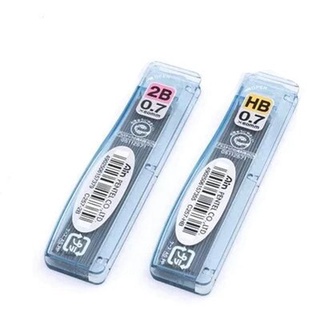 Pentel HI-POLYMERไส้ดินสอกดเพนเทล 0.7 mm HB/2B