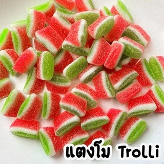 🍭เอาใจสายเยลลี่น้ำตาลกันหน่อย🍬 เยลลี่โทรลลี่ น้ำตาล มีให้เลือกหลายแบบ ขนาด 70-80 กรัมเคี้ยวเพลิน อร่อยทุกแบบค่ะ