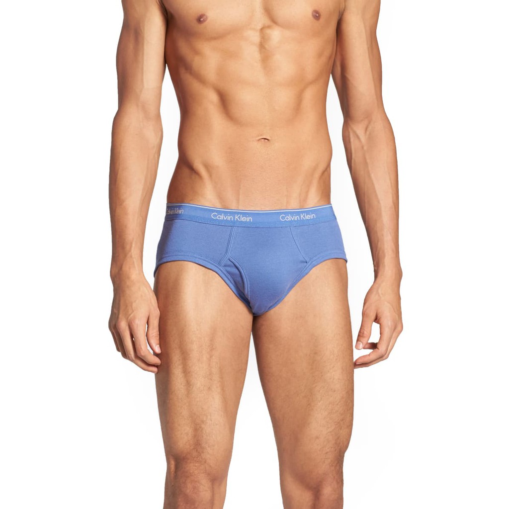 กางเกงใน Calvin Klein Men's Cotton Classics Low Rise Hip Briefs Size M