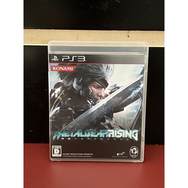 แผ่นแท้💯PS3 จากญี่ปุ่น Metal Gear Rising Revengeance