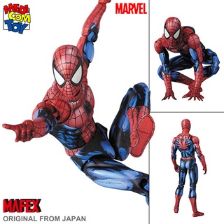 งานแท้ Original Medicom Toy MAFEX Avengers อเวนเจอร์ส จักรวาลภาพยนตร์มาร์เวล Spider Man Peter ไอ้แมงมุม สไปเดอร์ แมน