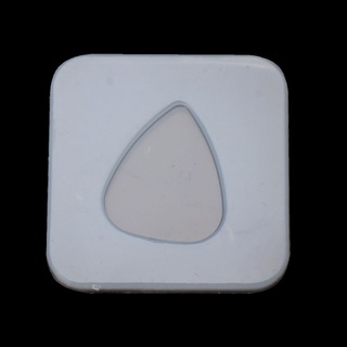 time* Geometric Triangle Plectrum Silicone Mold Jewelry Pendant Resin Casting DIY Mold