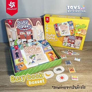 ✅พร้อมส่งในไทย✅ Pinwheel Busy Book / Quiet Book Level 4 กล่องเหลือง What is Your Occupation and A Day at The Museum