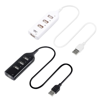 R* ฮับ USB 2.0 4 พอร์ต 2.0 พร้อมพอร์ตชาร์จ Plug and Play