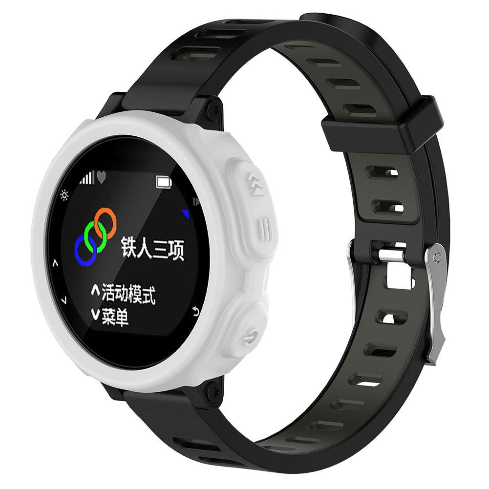เคสนาฬิกาข้อมือ ซิลิโคน สีพื้น สำหรับ Garmin Forerunner 235 735 XT