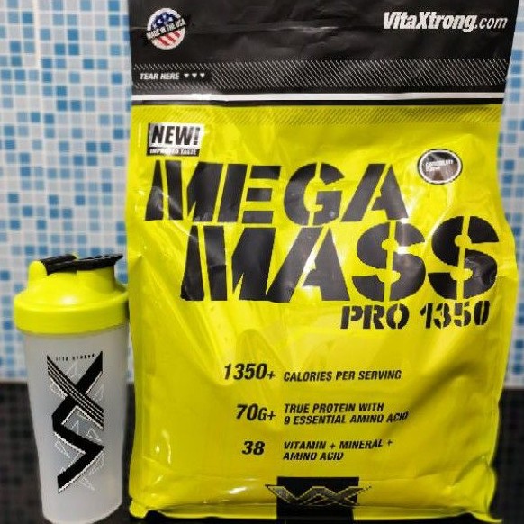 🤗Vitaxtrong​ Mega​ Mass​ pro1350/12lb(สองราคามีแก้วกับไม่มีแก้ว)​