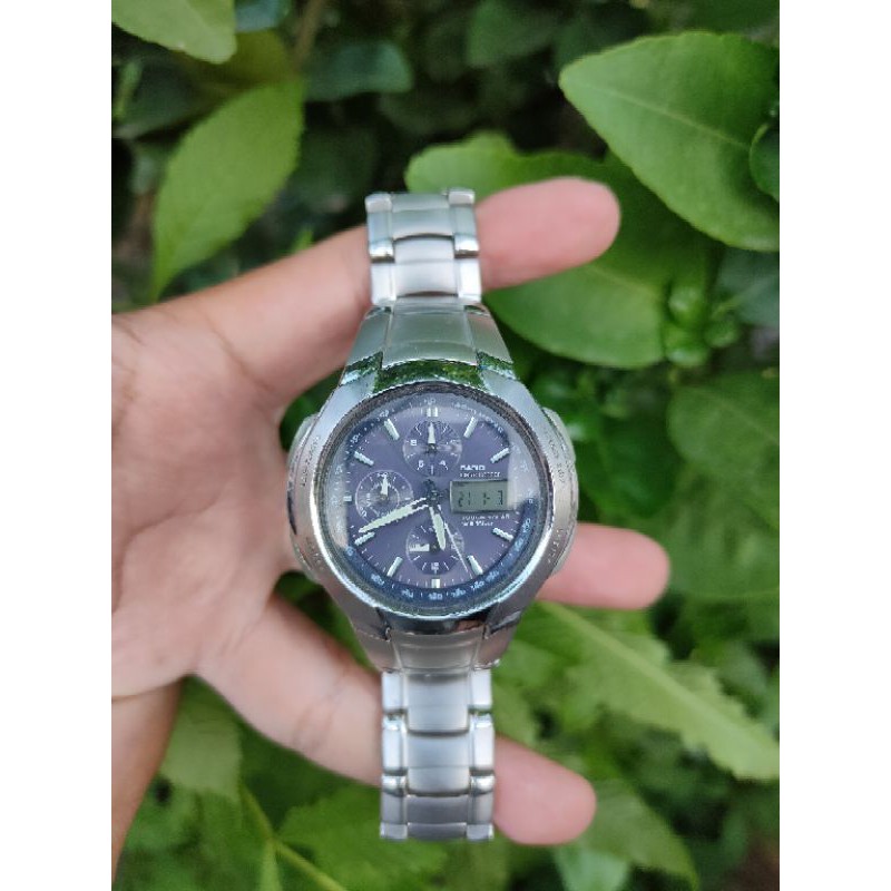 นาฬิกาข้อมือCasio Wave Ceptor WVA-500J มือสองจากญี่ปุ่น
