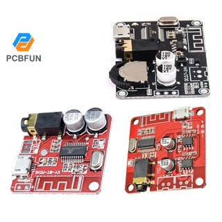 Pcbfun ตัวถอดรหัสเสียงสเตอริโอ MP3 DC3.7-24V บลูทูธ 5.0 4.2