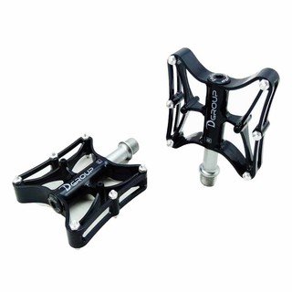 DGROUP บันไดจักรยาน CNC Hollow-out Technology PEDALS - สีดำ