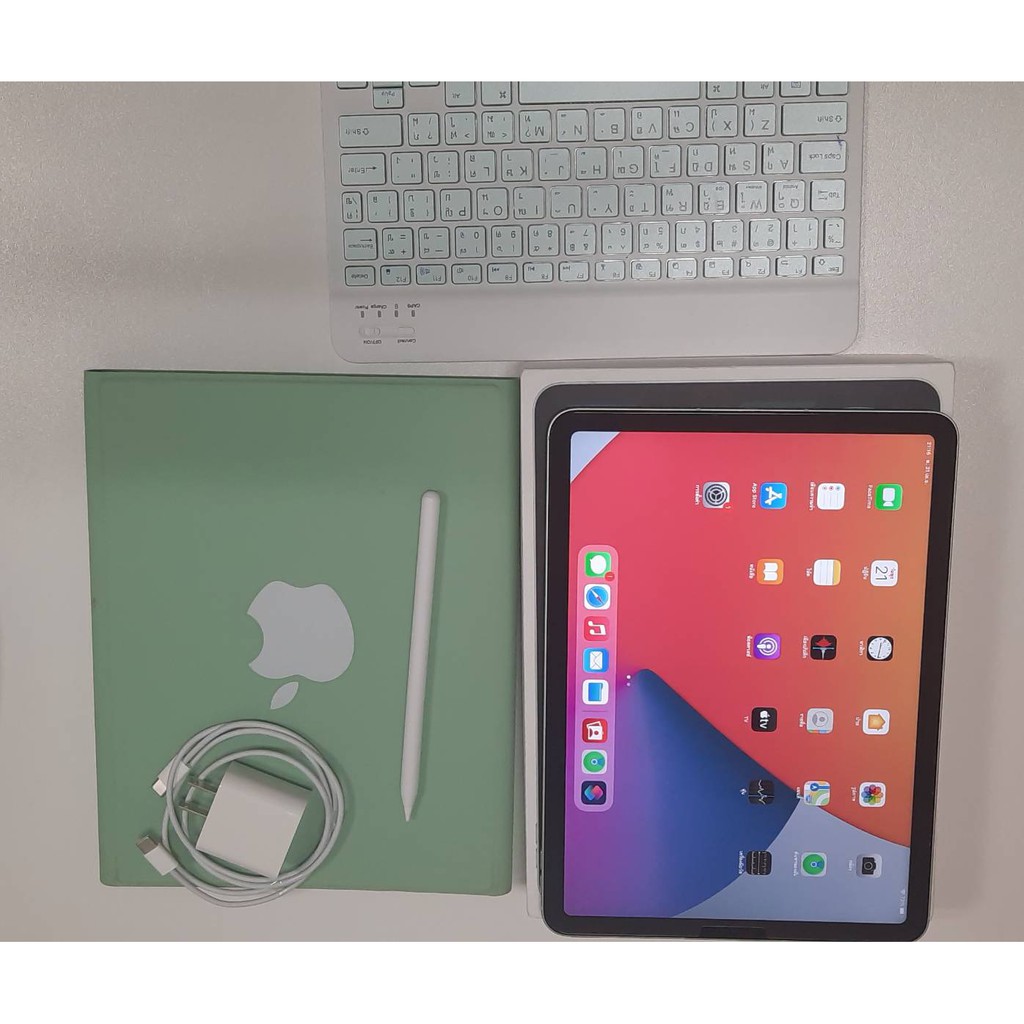 iPad Air Gen 4 2020 TH wifi + cellular 64 GB สภาพ 99.9% ใส่ซิมได้ ...