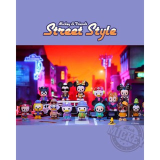 *เลือกแบบได้* กล่องสุ่ม Mickey and Friends ver. Street Style – Popmart Blind Box (มิกกี้ ชิปเดล พลูโต มินนี่ Chip Dale)