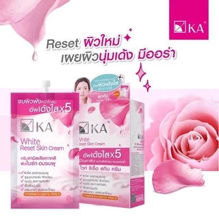 KA WHITE RESET SKIN CREAM 10 g. / เคเอ ไวท์ รีเซ็ต สกิน ครีม แบบซอง (1กล่อง = 6 ซอง)