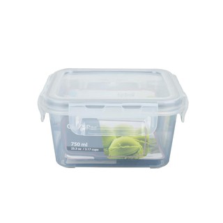 กล่องเก็บอาหาร กล่องใส่อาหาร กล่องอาหาร CLIP PAC TOUCH 0.75 ลิตรFOOD CONTAINER CLIP PAC TOUCH 0.75L CLEAR