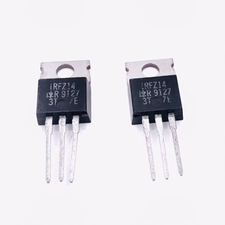 IRFZ14N mosfet N-Channel TO220 -10A/60Vมีสินค้าพร้อมจัดส่งในไทย