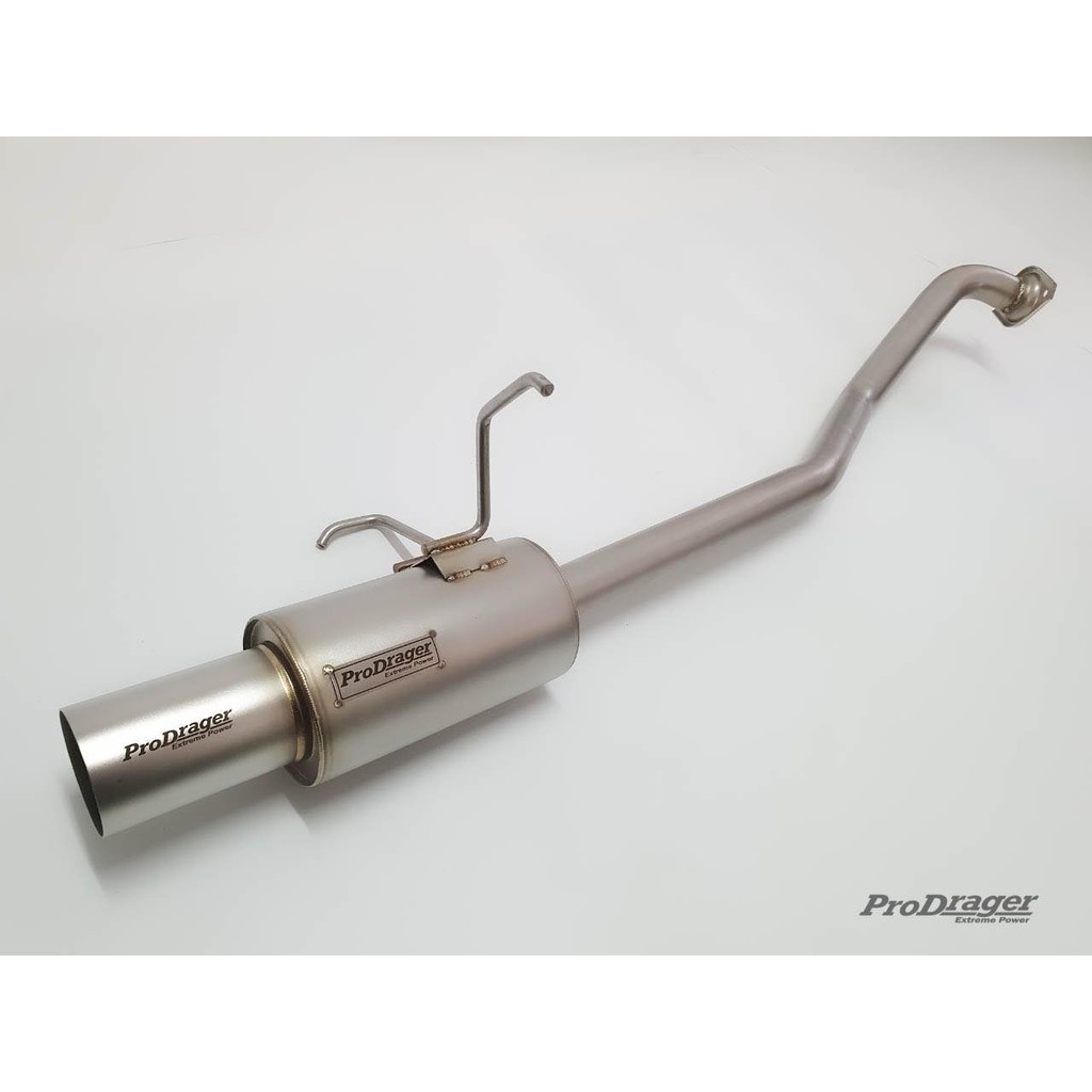 ชุดคิทพร้อมใส่ท่อ ProDrager ตรงรุ่น Honda Jazz GE GK City FDFB Vios Altis สเตนเลส ใบกลางขนาด8นิ้ว ไม