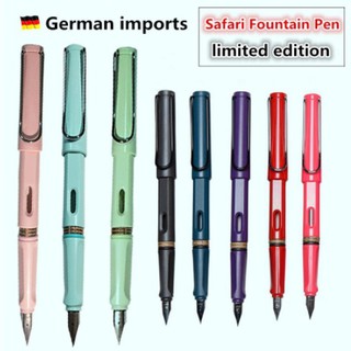 【พร้อมส่ง*23สี】LAMY Safari Fountain Pen vs original box with free ink cartridge Mutil color F/EFtip