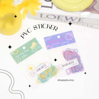 ลด 20% ทั้งร้าน ใช้โค้ด SBC6SU   สติ๊กเกอร์ PVC สีสดใส PVC colourful sticker pack