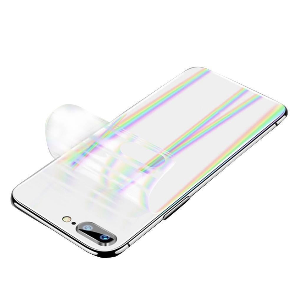 ฟิล์มกันรอย ด้านหลัง โปร่งแสง สำหรับ ไอโฟน รุ่น 6 / 6เอส (สีรุ้ง) Translucent Back Film For iPhone 6