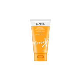 Dr.PONG MirrorX whitening body sunscreen ครีมกันแดดกันน้ำเนื้อเบาสำหรับผิวกาย