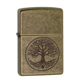 Zippo ไฟแช็กรุ่น 29149 Tree of Life ของแท้ รับประกันตลอดชีวิต นำเข้าและจำหน่ายโดยตัวแทนจำหน่าย