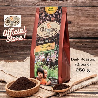 กาแฟบรูโน ดาร์ค คั่วบด อาราบิก้า 250 g.Bruno Coffee