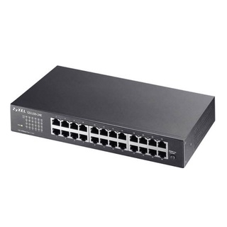 SWITCH HUB  ZYXEL 24 PORTS GS1100-24E GIGABIT PORT (รับประกันLimited Lifetime)