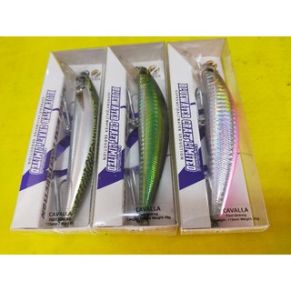 ZEREK CAVALLA fast sinking 11.5 cm 45g ซีเร็ตค คาวอลล่า เหยื่อแคส ชนิดจมเร็ว