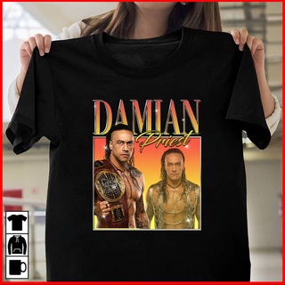 เสื้อยืด ลาย Damian Priest 90S สไตล์วินเทจ คุณภาพดี สําหรับของขวัญวันพ่อ