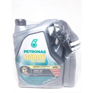 น้ำมันเครื่อง PETRONAD SYNTIUM 800 10w30  ดีเซล 6+1 ลิตร