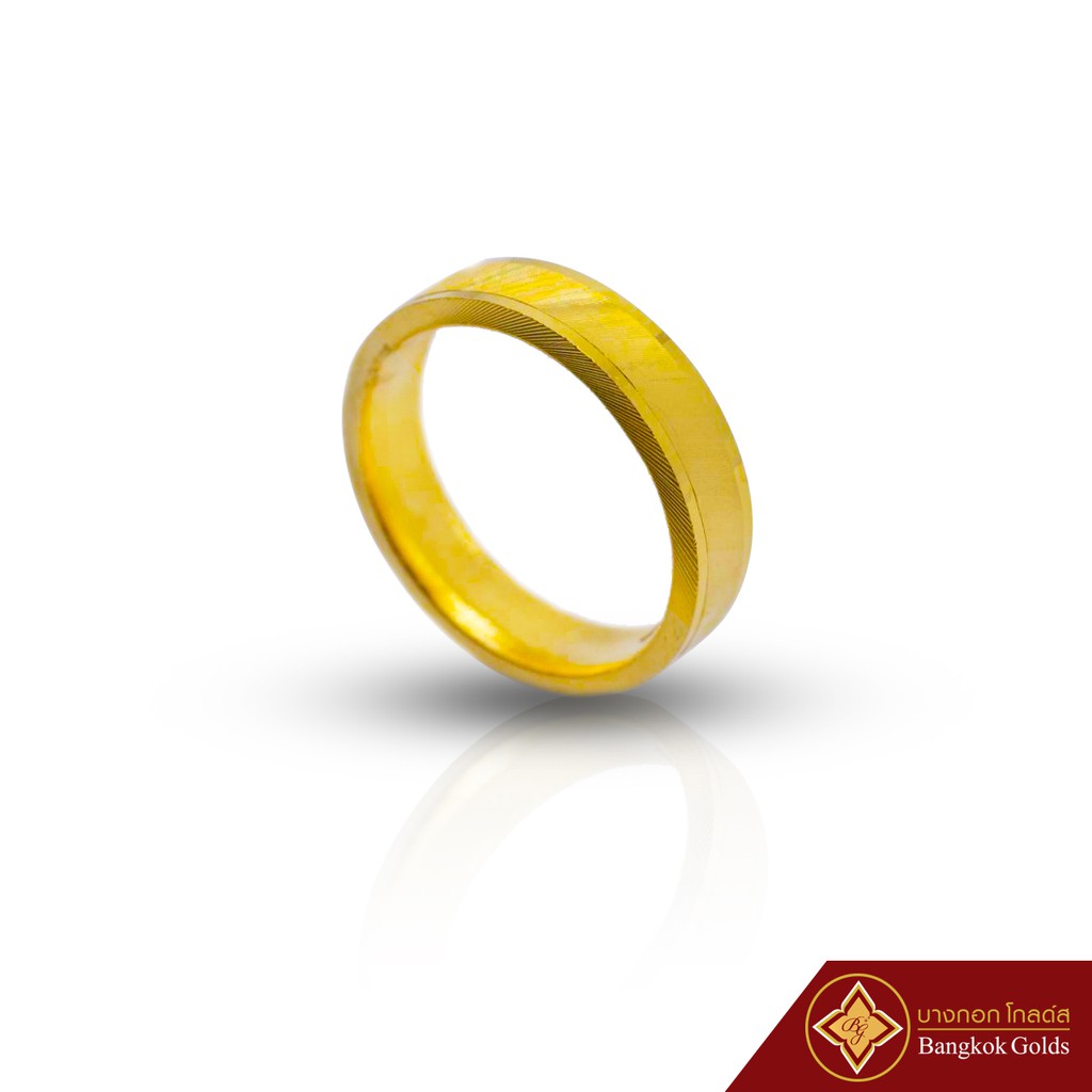 Bangkok Golds แหวน 1 สลึง คละลาย ทองคำแท้ 96.5% * เลือกลายได้ ทองเยาวราช * สินค้ามีใบรับประกัน