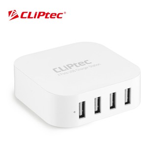 **สินค้า เคลียสต็อค** หัวชาร์จ USB CLiPtec รุ่น GZU401 iZZi4-30W USB 4 PORTS 6.0A ( เกรด B )