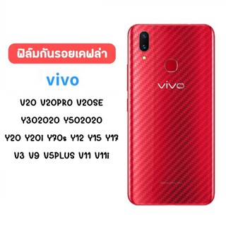 ฟิล์มกันรอย ฟิล์มเคฟล่า Vivo V21 V9 Y20 V5+ Y17 Y12 Y52020 V11i V20pro V20SE Y20 Y302020 Y15 V3 V20 V11