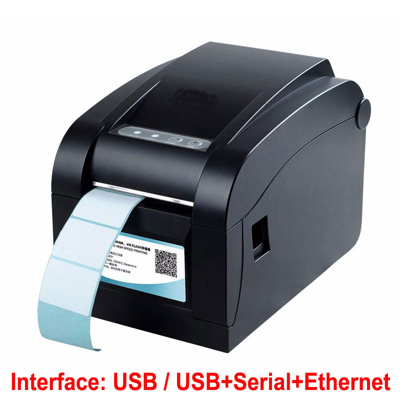 High quality Thermal Barcode label printer Sticker printer Thermal printer Can print qr code do