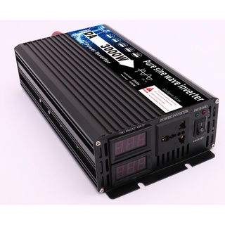 อินเวอร์เตอร์ 3000W pure sine wave 12V/24 อินเวอร์เตอร์เพียวซายเวฟ 3000W  inverterอินเวอร์เตอร์เพียวซายเวฟ 3000W