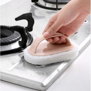 Cleaning Brush Strong Decontamination Bath Brush Sponge Eraser Cleaner Sponges For Kitchen Bathroom