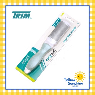 TRIM #1 USA Brand ตะไบขัดส้นเท้า 2 หน้า ตะไบเหล็กและตะไบทราย ด้ามกระชับมือ ของแท้ TRIM Easy Hold Callus Remover