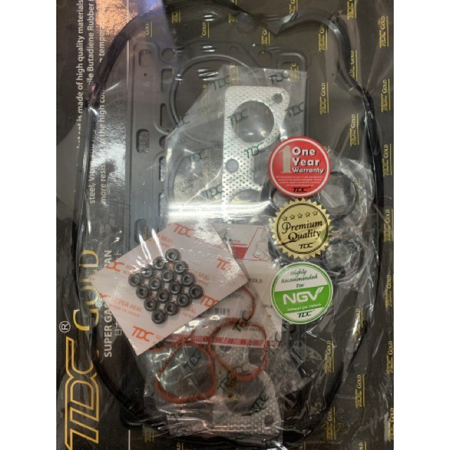 ประเก็นฝาสูบชุดใหญ่ ชุดยกเครื่อง PROTON Savvy โปรตอนซาวี่ D4F (Made in Taiwan) /TDC Tendai 820031086