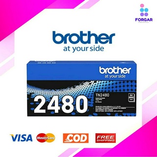 Brother TN-2480 Black ตลับหมึกโทนเนอร์ สีดำ ของแท้