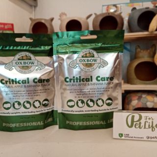 Oxbow Critical Care อาหารเสริมสำหรับสัตว์ป่วยอ๊อกซ์โบว์ 36g, 141g,