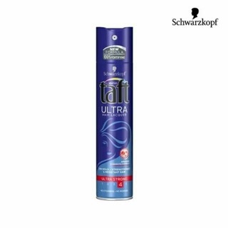 ***ถูกที่สุด***Schwarzkopf TAFT Ultra Spray 250 ml ชวาร์สคอฟ ทัฟท์ อัลตร้า สเปรย์ 250มล.