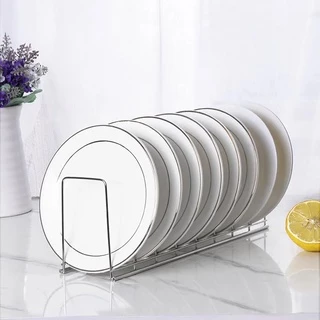 Stainless Steel Dish Drying Rack / Kitchen Countertop Drainer Holder / Multifunctional Organizer Shelf For Plates, Cutting Boards, Bakeware, Pots & Pans